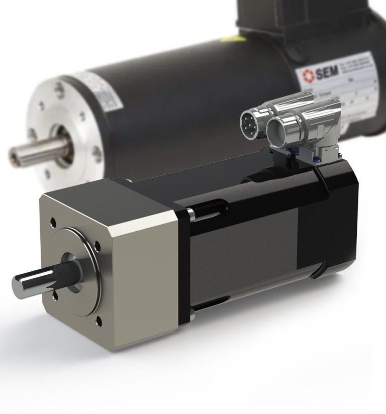 Servomotor mit Getriebe